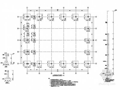 鋼結構景墻施工圖 鋼結構跳臺設計 第4張