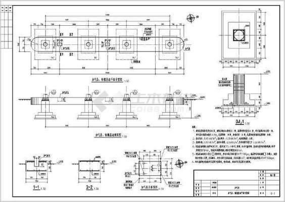 加油站鋼結構罩棚施工圖28米×28米（加油站鋼結構罩棚施工圖審批流程介紹）