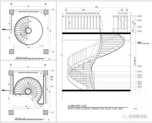 螺旋樓梯設計圖紙大全 建筑消防施工 第5張