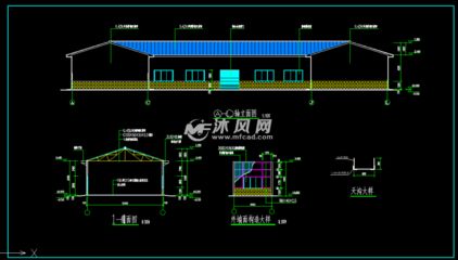 鋼結構廠房圖片大全 設計圖紙