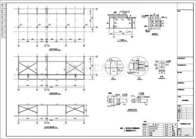 鋼結構房屋 施工圖（鋼結構房屋的施工圖包括哪些內容）