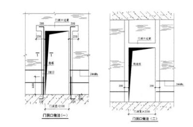 砌塊混凝土墻結構圖