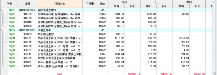 混凝土路面修補(bǔ)套什么定額（公路工程預(yù)算定額查詢方法）