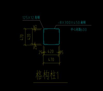 格構柱怎么計算（格構柱穩定性的計算） 結構工業鋼結構設計